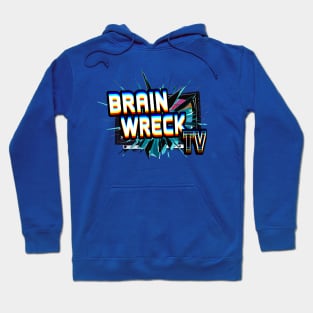 Brain Wreck TV Broken TV Logo Hoodie
